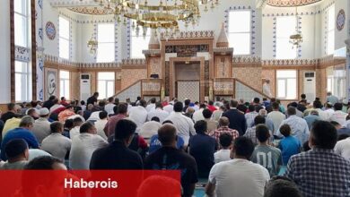 Alikahya'da cami cemaatinden Başkan'a teşekkür