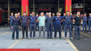 Antalya'yı söndüren Kayseri itfaiyesi kente döndü