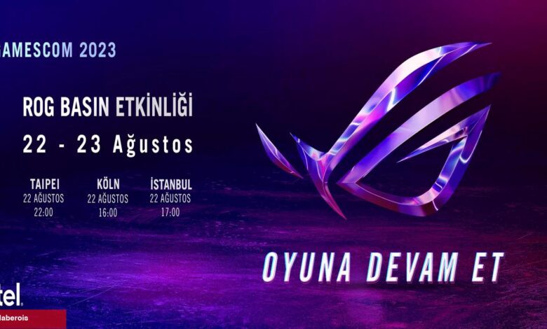 ASUS ROG, Gamescom 2023’te Düzenleyeceği Aktiflikte Yeni Eserlerini Tanıtacak - Haberois ASUS ROG, Gamescom 2023’te Düzenleyeceği Aktiflikte Yeni Eserlerini Tanıtacak