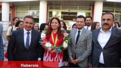 Avrupa şampiyonu Yoncagül Yılmaz, memleketinde coşkuyla karşılandı