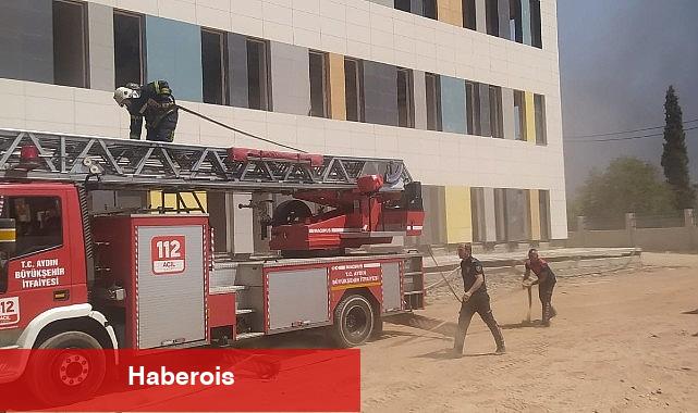 Aydın Büyükşehir Belediyesi İtfaiyesi İnşaatı Devam Eden Şehir Hastanesi'nde Çıkan Yangını Söndürdü - Haberois Aydın Büyükşehir Belediyesi İtfaiyesi İnşaatı Devam Eden Şehir Hastanesi'nde Çıkan Yangını Söndürdü