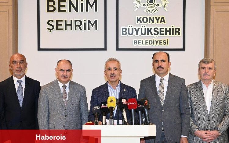 Bakan Uraloğlu: Konya lojistikte önemli üssümüz - Haberois Bakan Uraloğlu: Konya lojistikte önemli üssümüz