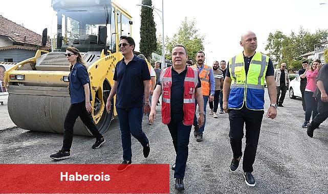 Başkan Böcek Döşemealtında asfalt çalışmalarını inceledi - Haberois Başkan Böcek Döşemealtında asfalt çalışmalarını inceledi