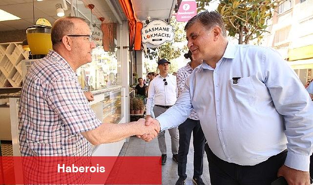 Başkan Tugay, daha sağlıklı bir kentyaşamı için Karşıyaka'yı adım adım geziyor - Haberois Başkan Tugay, daha sağlıklı bir kentyaşamı için Karşıyaka'yı adım adım geziyor