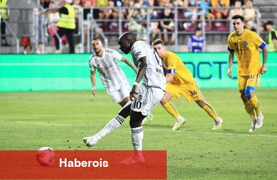 Beşiktaş, Dinamo Kiev'e karşı 90+4'te joker çekti
