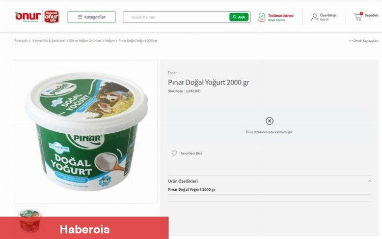 Bir skandal da Onur Market ve Pınar Yoğurt’tan! Ticaret Bakanlığı denetim yapmıyor mu? - Haberois Bir skandal da Onur Market ve Pınar Yoğurt’tan! Ticaret Bakanlığı denetim yapmıyor mu?