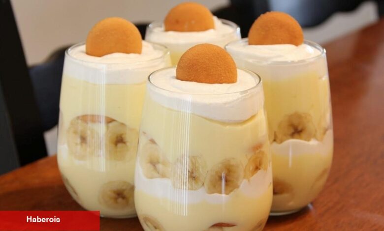 Bisküvili muzlu puding tanımı - Haberois Bisküvili muzlu puding tanımı