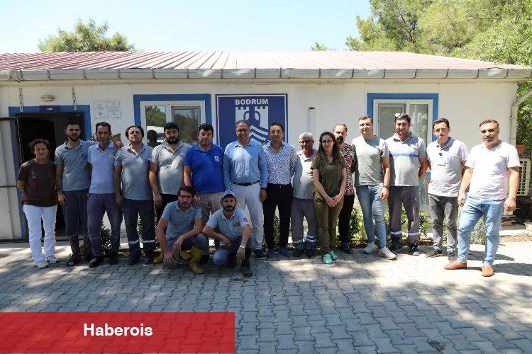 Bodrum'da sokak hayvanları için otomatik suluk