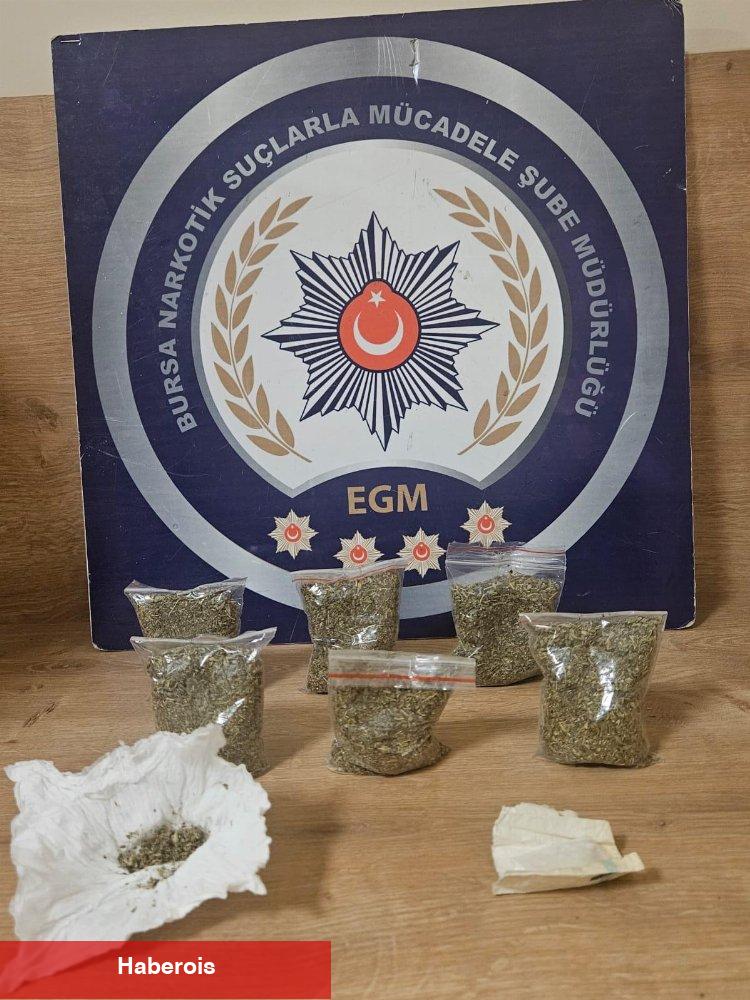 Bursa polisinden uyuşturucu ile mücadelede 188 gözaltı!