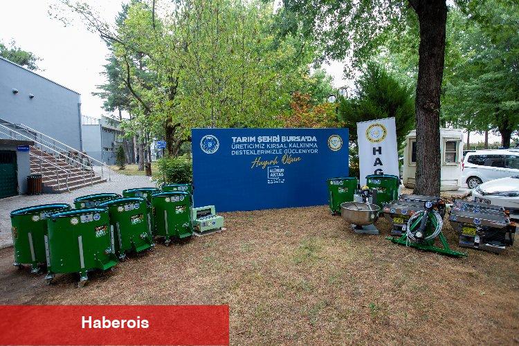 Bursa'da tarımda makinalaşmaya tam destek