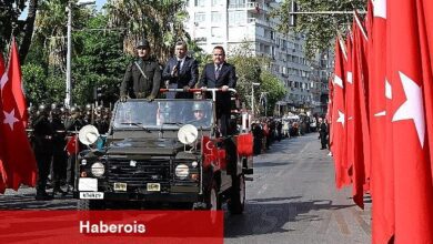 Büyük Zafer Antalya'da coşkuyla kutlanıyor