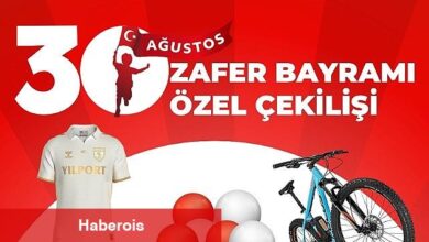 Canik Belediyesi'nden 30 Ağustos'a Özel Hediyeler