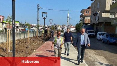 Canik'te Yeni Sosyal Donatı Alanları Göz Dolduruyor