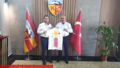CHP Kayseri'den Kayserispor'a ziyaret