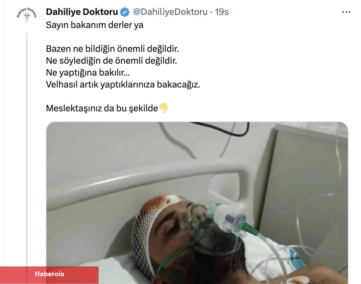 Darp Edilen Doktorun Son Hali ! - Haberois Darp Edilen Doktorun Son Hali !