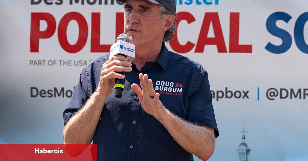 Doug Burgum, GOP Tartışması Öncesinde Basketbolda Sakatlandı