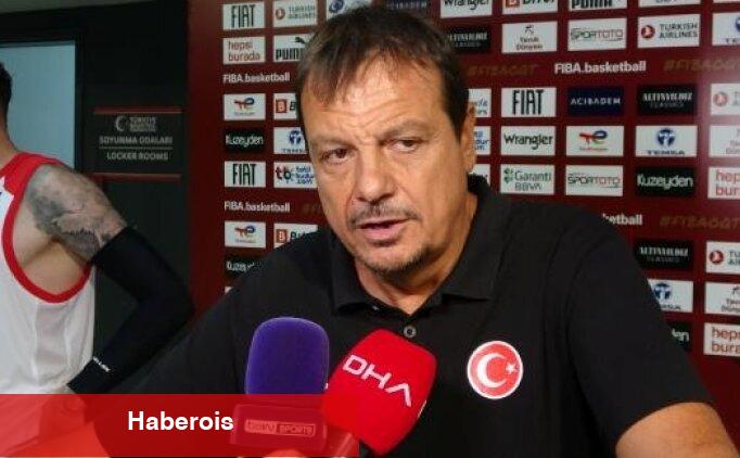 Ergin Ataman: Kadronun gücü çok güzel, beni memnun ediyor'' - Haberois Ergin Ataman: Kadronun gücü çok güzel, beni memnun ediyor''