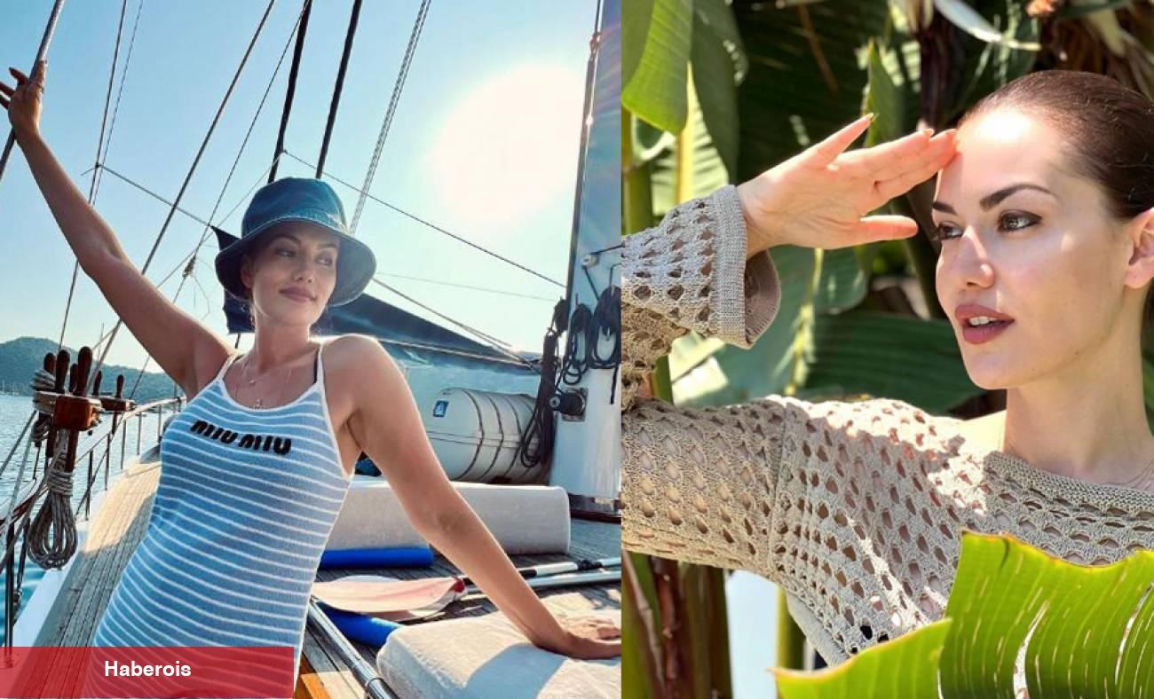 Fahriye Evcen'in boynundaki ayrıntı dikkat çekti! Her an yanında taşıyor