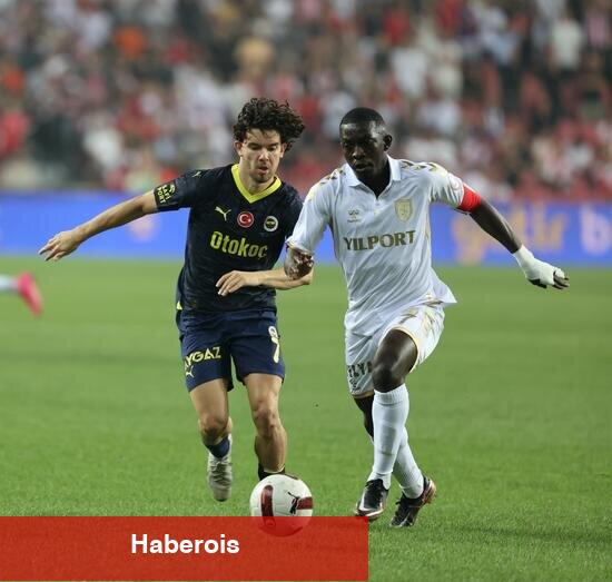 Fenerbahçe, Samsun'da 2 golle kazandı!