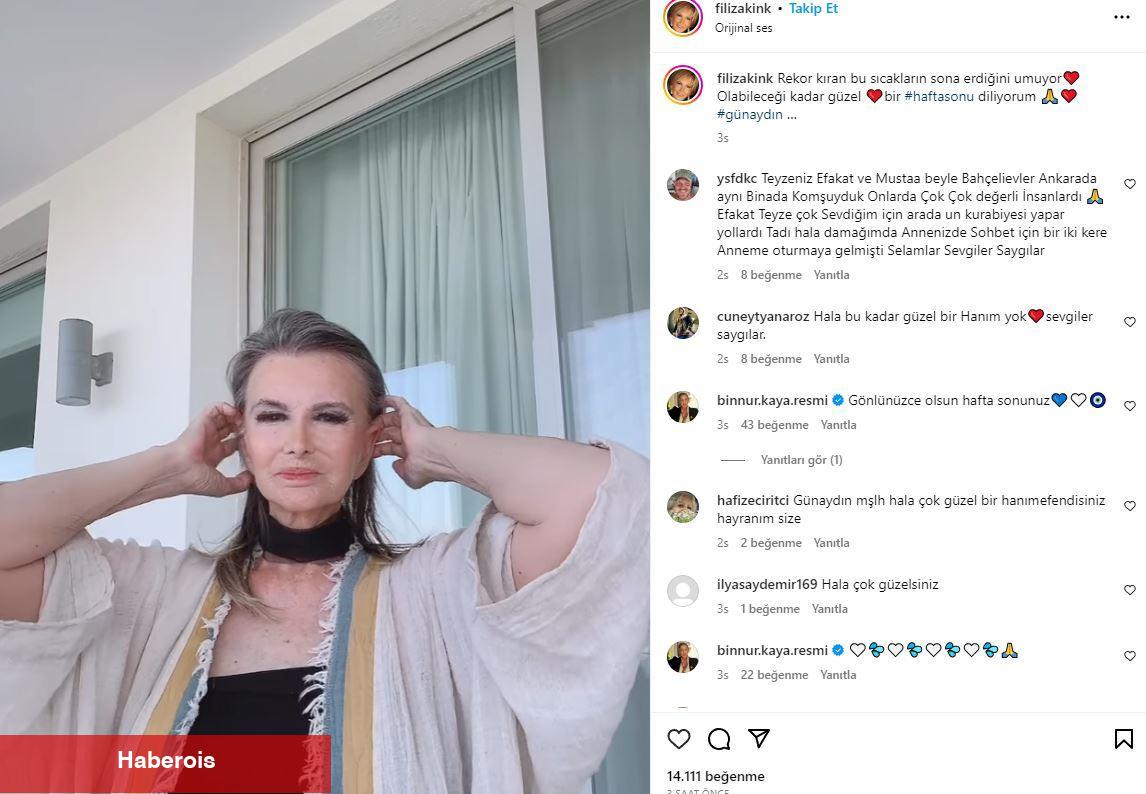 Filiz Akın son hali ile dikkat çekti! Yeşilçam'ın efsane ismi paylaşımıyla...