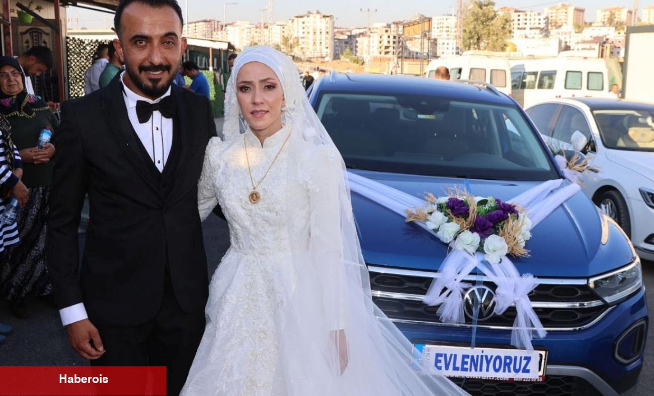 Gelinliğini Emine Erdoğan'ın diktirdiği depremzede çift dünyaevine girdi! Bana bir anne üzere...