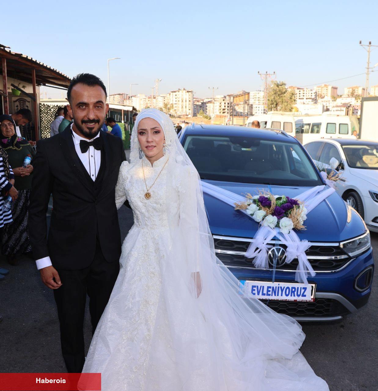 Gelinliğini Emine Erdoğan'ın diktirdiği depremzede çift dünyaevine girdi! Bana bir anne üzere...