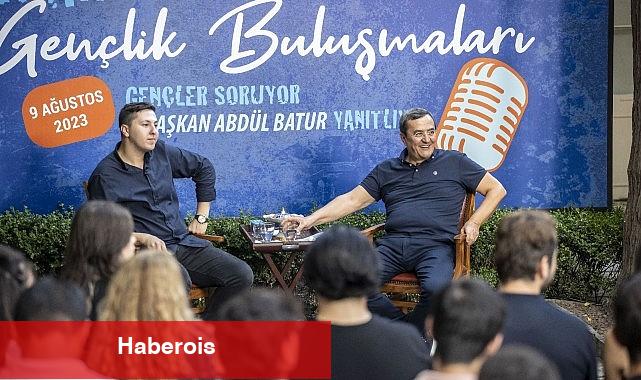 Gençler sordu, Başkan Batur yanıtladı - Haberois Gençler sordu, Başkan Batur yanıtladı