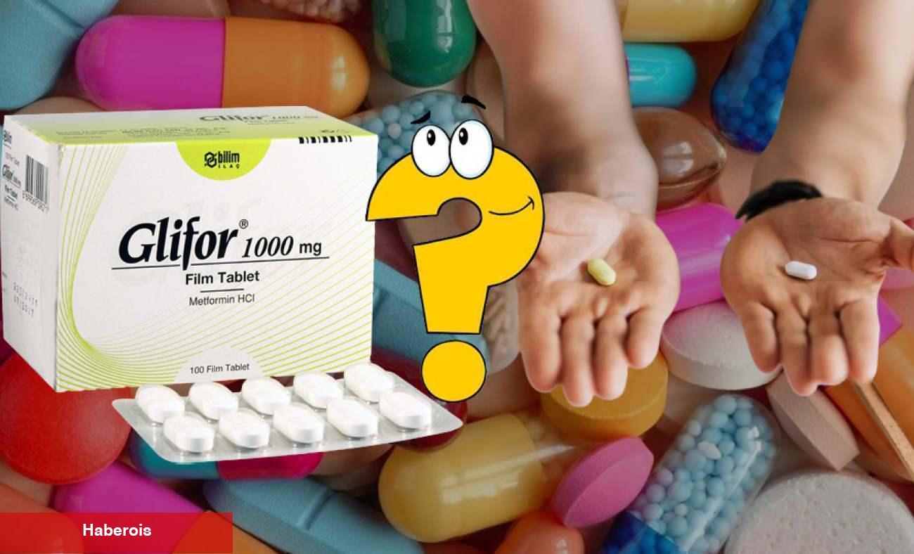 Glifor nedir, ne için kullanılır? Yan tesirleri nelerdir? Glifor kullanımı! Glifor tablet fiyatı