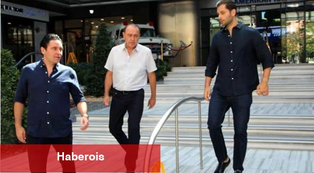 Hacı Sabancı'dan hastane ziyareti! Ali Sabancı ve eşi Vuslat Doğan Sabancı'yı...