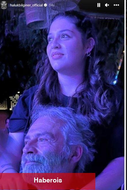 Haluk Bilginer'in kızı yıllar sonra birinci kere görüntülendi! Aşkın Işık Yengi ve Kızı Nazlı...