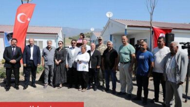 Hatay'da prefabriklerin 2. etabı teslim edildi