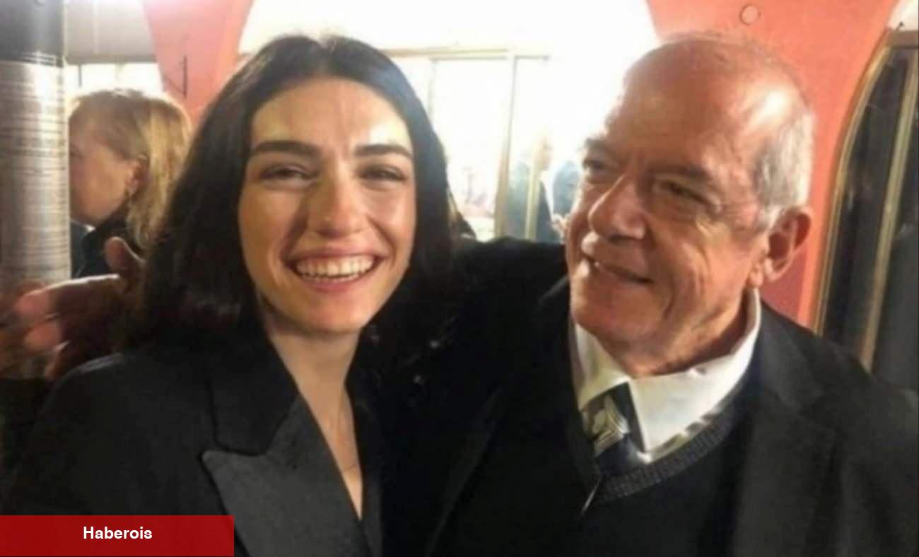 Hazar Ergüçlü’den babasına acı veda! Gözyaşlarına boğuldu