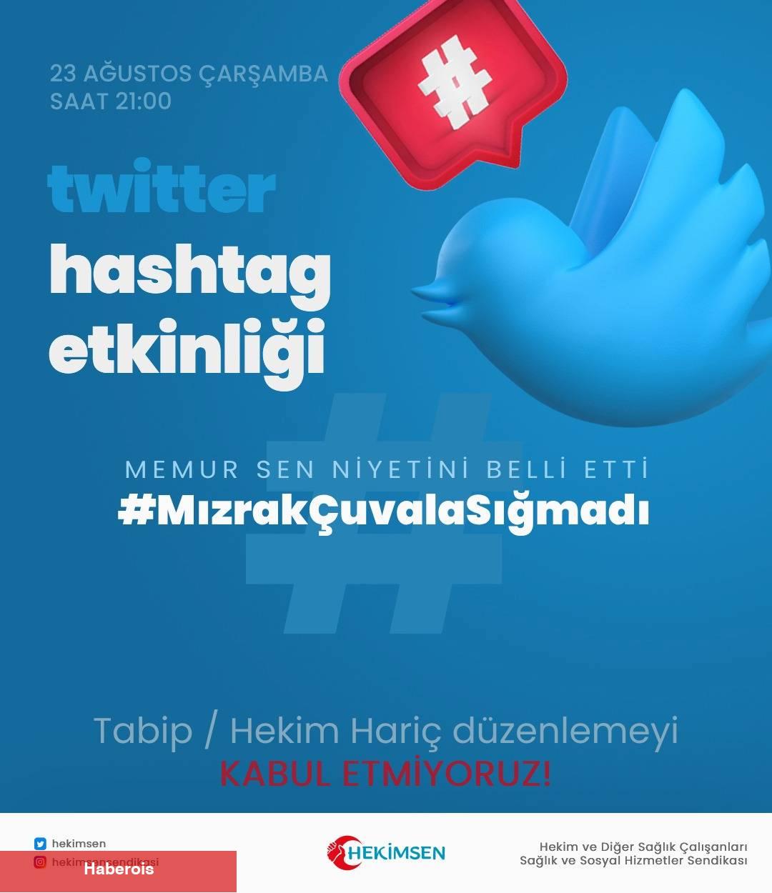 Hekimler Memur Sen’e Tepkili ! - Haberois Hekimler Memur Sen’e Tepkili !