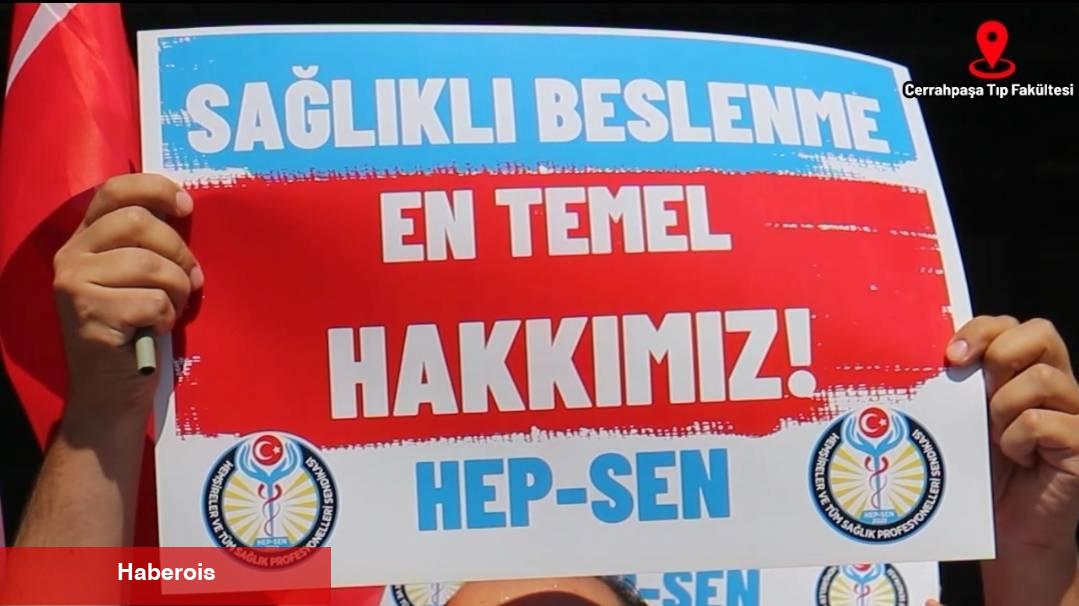 HEP-SEN Uyardı : “Soğuk ve Tuzsuz Yemekler, Kanserojen Tabaklarla Servis Ediliyor”