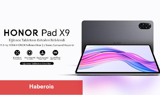 HONOR, Yeni HONOR Pad X9 ile Çok Yönlü Tablet Çıtasını Yükseltiyor - Haberois HONOR, Yeni HONOR Pad X9 ile Çok Yönlü Tablet Çıtasını Yükseltiyor
