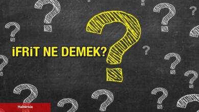 İfrit ne demek? İfrit olmak tabirinin manası nedir? İfrit Sözü TDK Kelamlık Manası...