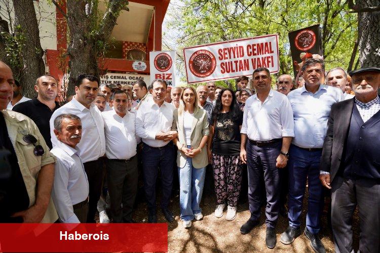 İmamoğlu çiftinden 'Sarı Saltık' ziyareti