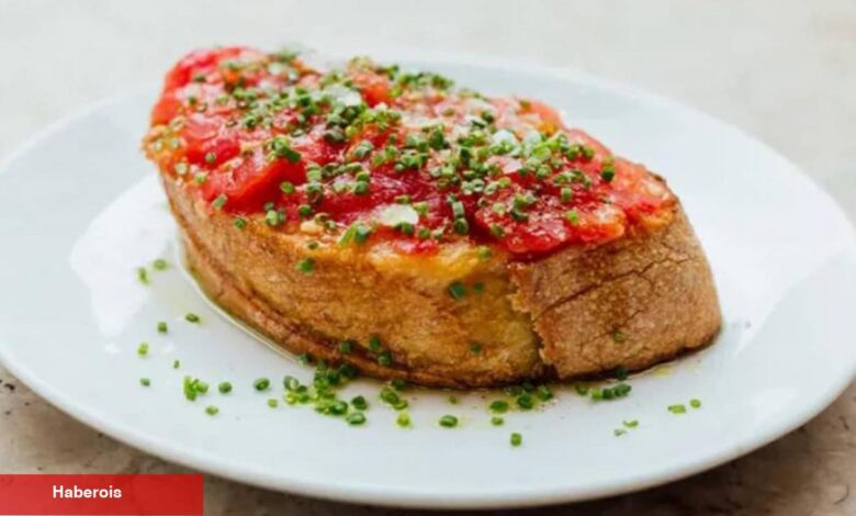 İspanyol mutfağının vazgeçilmez tarifi! Pan con tomate nasıl yapılır? Domatesli ekmek tanımı - Haberois İspanyol mutfağının vazgeçilmez tarifi! Pan con tomate nasıl yapılır? Domatesli ekmek tanımı