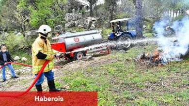 İzmir'de orman yangınlarıyla mücadelede büyük başarı