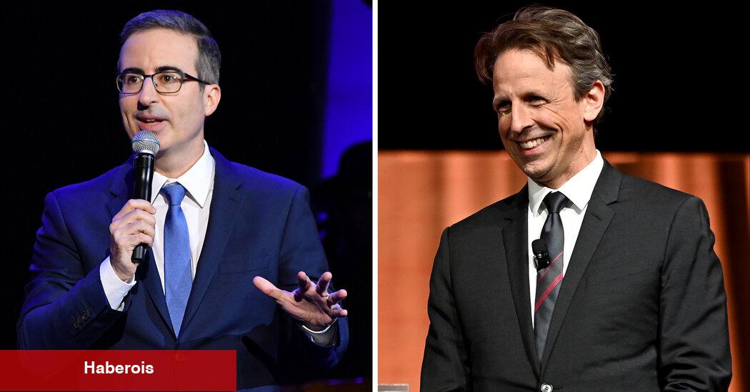 John Oliver ve Seth Meyers: Sahnede Daha Gevşek Ama Daha Az Anlamlı
