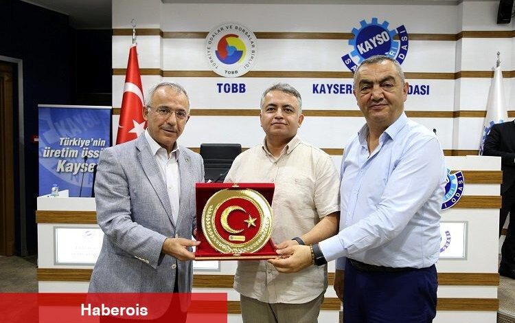 KAYSO toplantısında sürpriz misafir - Haberois KAYSO toplantısında sürpriz misafir