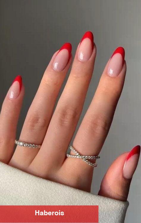 Kırmızı aşıkları için nail arka önerileri!