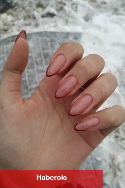 Kırmızı aşıkları için nail arka önerileri!