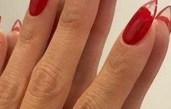 Kırmızı aşıkları için nail arka önerileri!