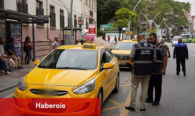 Kocaeli Büyükşehir ticari taksileri denetliyor - Haberois Kocaeli Büyükşehir ticari taksileri denetliyor