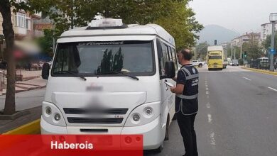 Kocaeli Büyükşehir'den servis araçlarına sıkı denetim