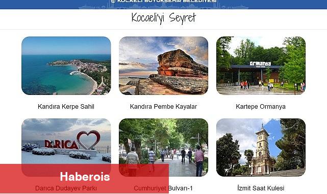 Kocaeli'nin turistik mekanları cepte - Haberois Kocaeli'nin turistik mekanları cepte