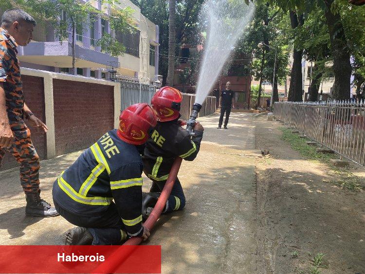 Konyalı itfaiyeciler Bangladeş'i eğitti