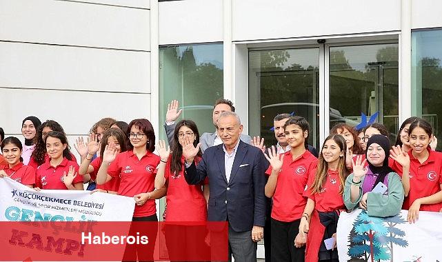 Küçükçekmeceli Öğrenciler Gençlik Kampı'nda