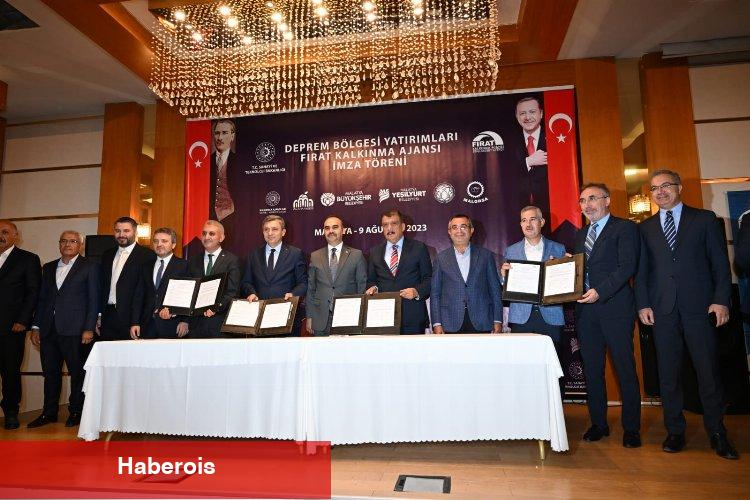 Malatya'da yatırım seferberliği... 5 projeye imza atıldı